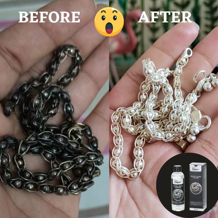 Tarnished Silver Necklace Diy Silver Jewlery Cleaner Clean