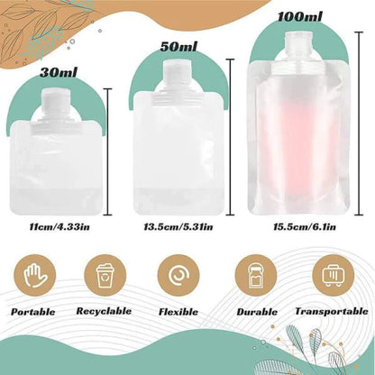 Portable Fluid Packing Bags 10 PCS