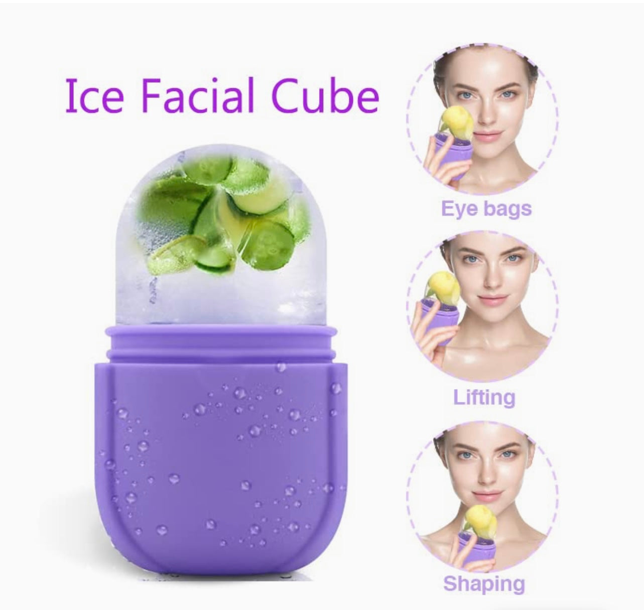 Silicon Facial Ice Roller