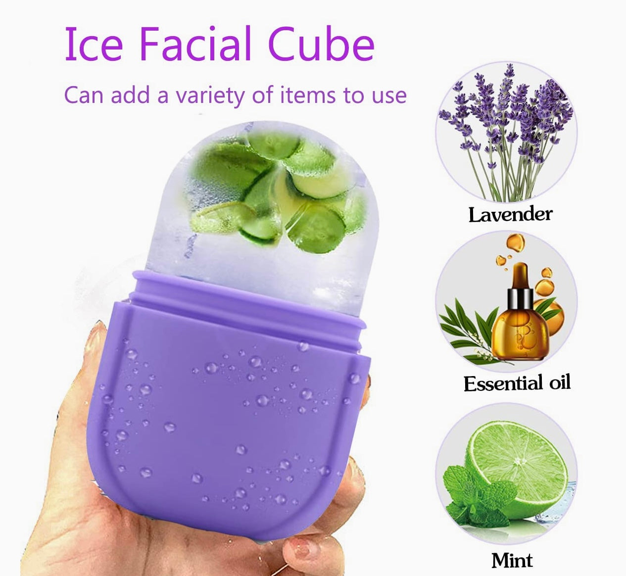 Silicon Facial Ice Roller