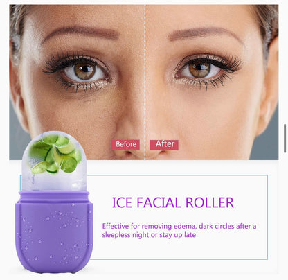 Silicon Facial Ice Roller